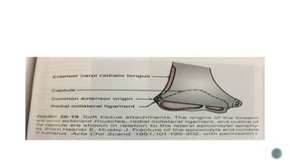 Fractures around elbow joint in children
