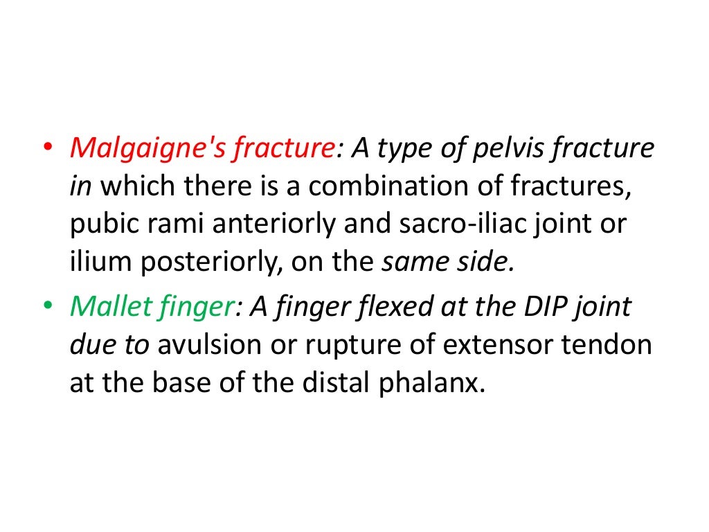 Fractures & dislocations general principles