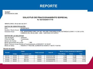 REPORTE
 
