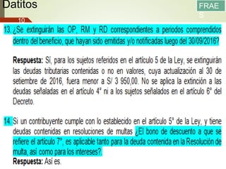 Datitos
13/05/2016
10
0
FRAE
S
Fuente: SUNAT
 