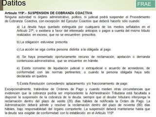 Datitos
13/05/2016
10
7
FRAE
S
Fuente: SUNAT
 