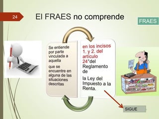 El FRAES no comprende
11/12/2017
24
FRAES
SIGUE
 