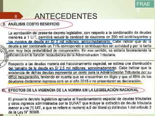 ANTECEDENTES
11/12/2017
8
FRAE
S
V
 