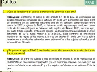 Datitos
13/05/2016
95
FRAE
S
Fuente: SUNAT
 