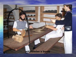 actividades a bordo 