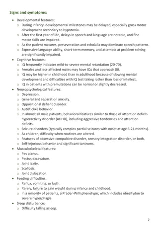 Fragile x syndrome | PDF