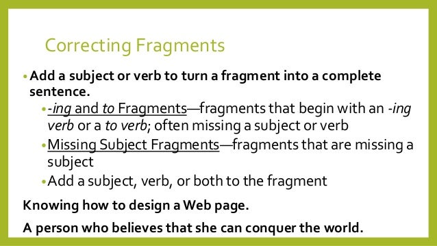fragment sacais