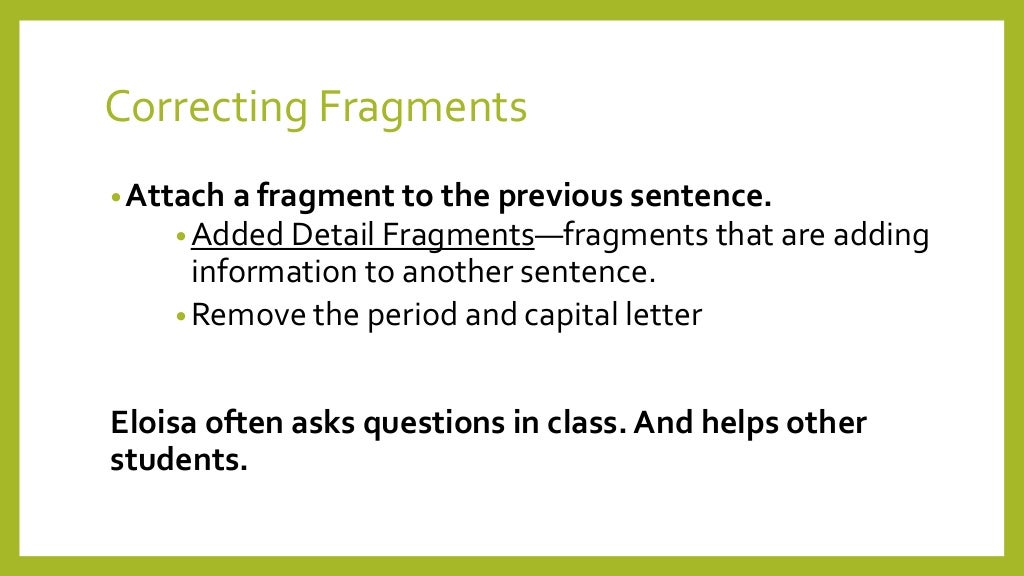 fragment definition art fragment definition art