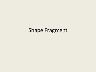 Shape Fragment

 