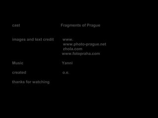 Fragments of Prague