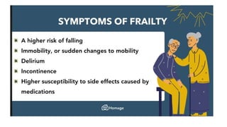 Frailty in Older Adults: Definitions, Assessment, and Management | PPTX