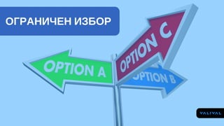 ОГРАНИЧЕН ИЗБОР
 