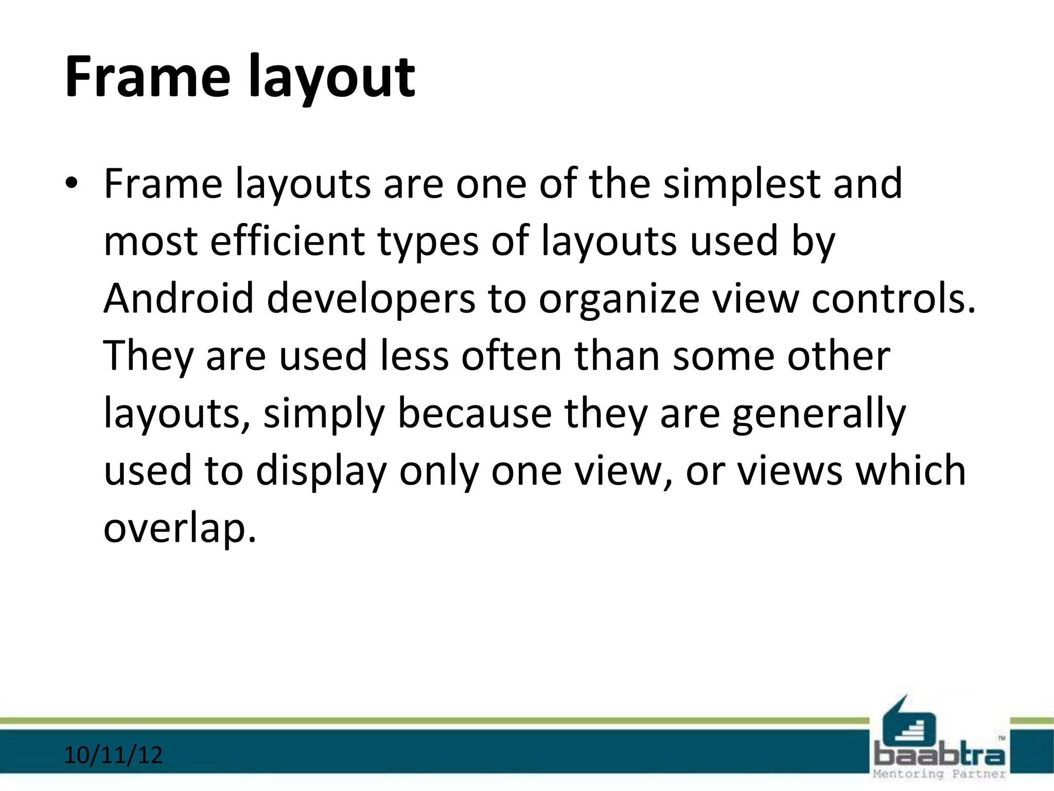 Frame layout | PPTX