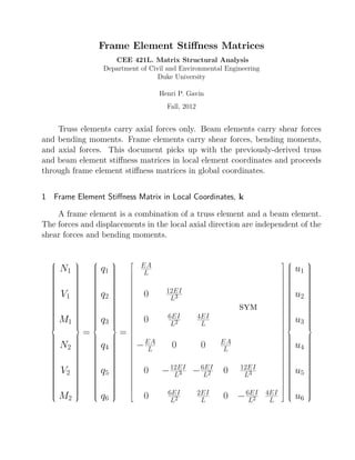 Frame element | PDF