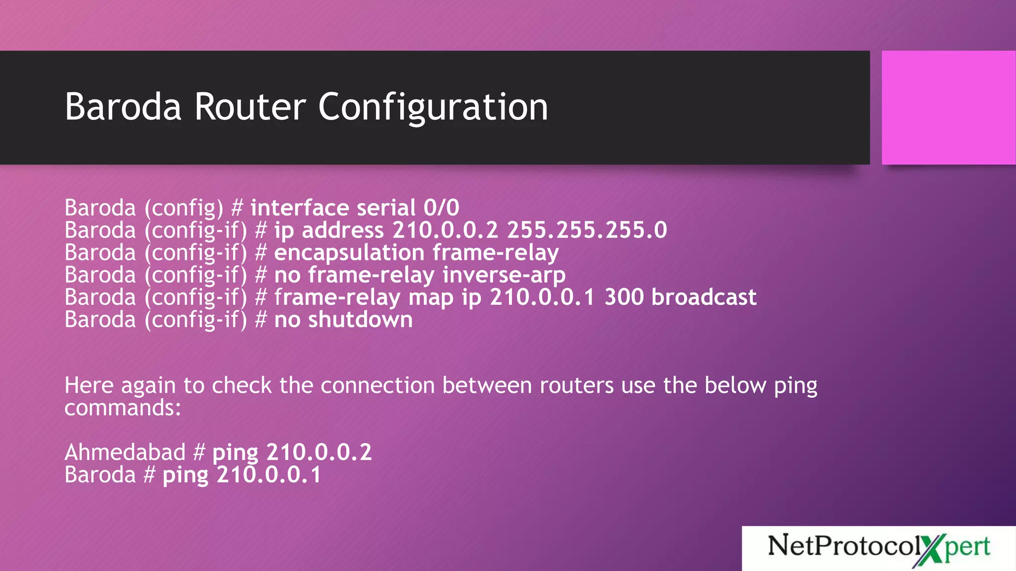 FrameRelay Configuration with both InverseARP and FrameRelay Map