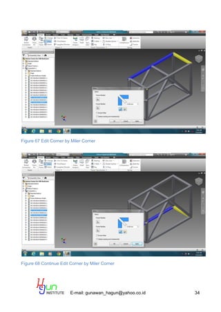 E-mail: gunawan_hagun@yahoo.co.id 34
Figure 67 Edit Corner by Miler Corner
Figure 68 Continue Edit Corner by Miler Corner
 
