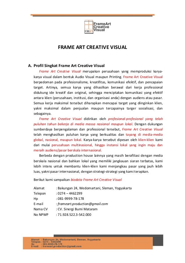 Frame Art Creative Visual Production House