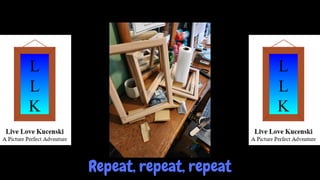 Repeat, repeat, repeat
 