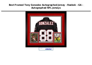 Best Framed Tony Gonzalez Autographed Jersey - Reebok - GA -
Autographed NFL Jerseys
Price :
CheckPrice
 