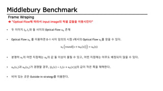 Latest Frame interpolation Algorithms | PPTX