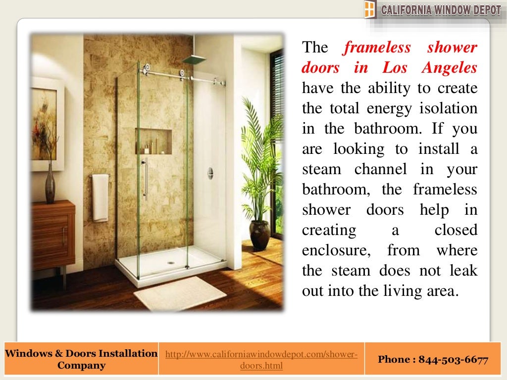 Frameless shower doors los angeles