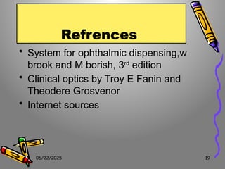 spectacle frame mountings and its types.pptx