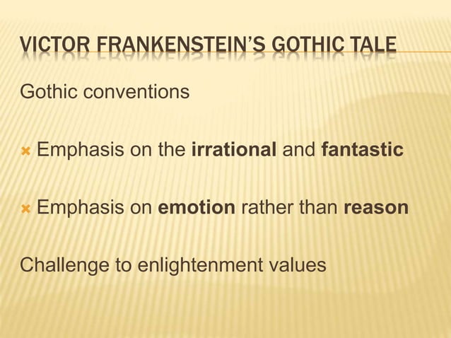 Narrative Framing Devices In Frankenstein PPTX