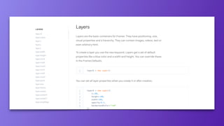 Framer.js sharing in UX/UI Night | PDF