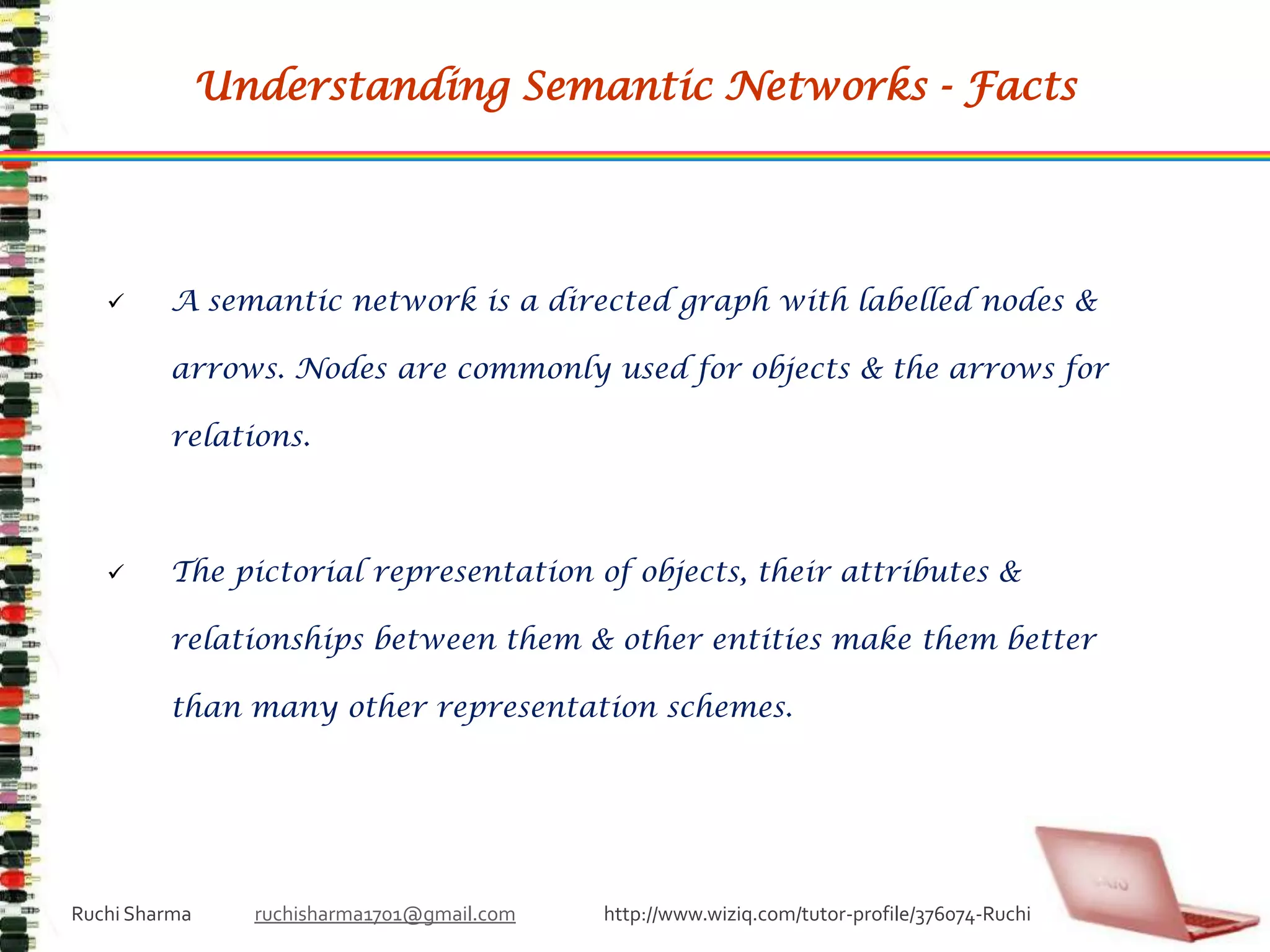 Understanding Semantic Networks – Examples
