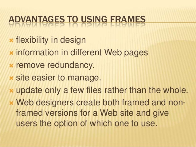 Html Frames