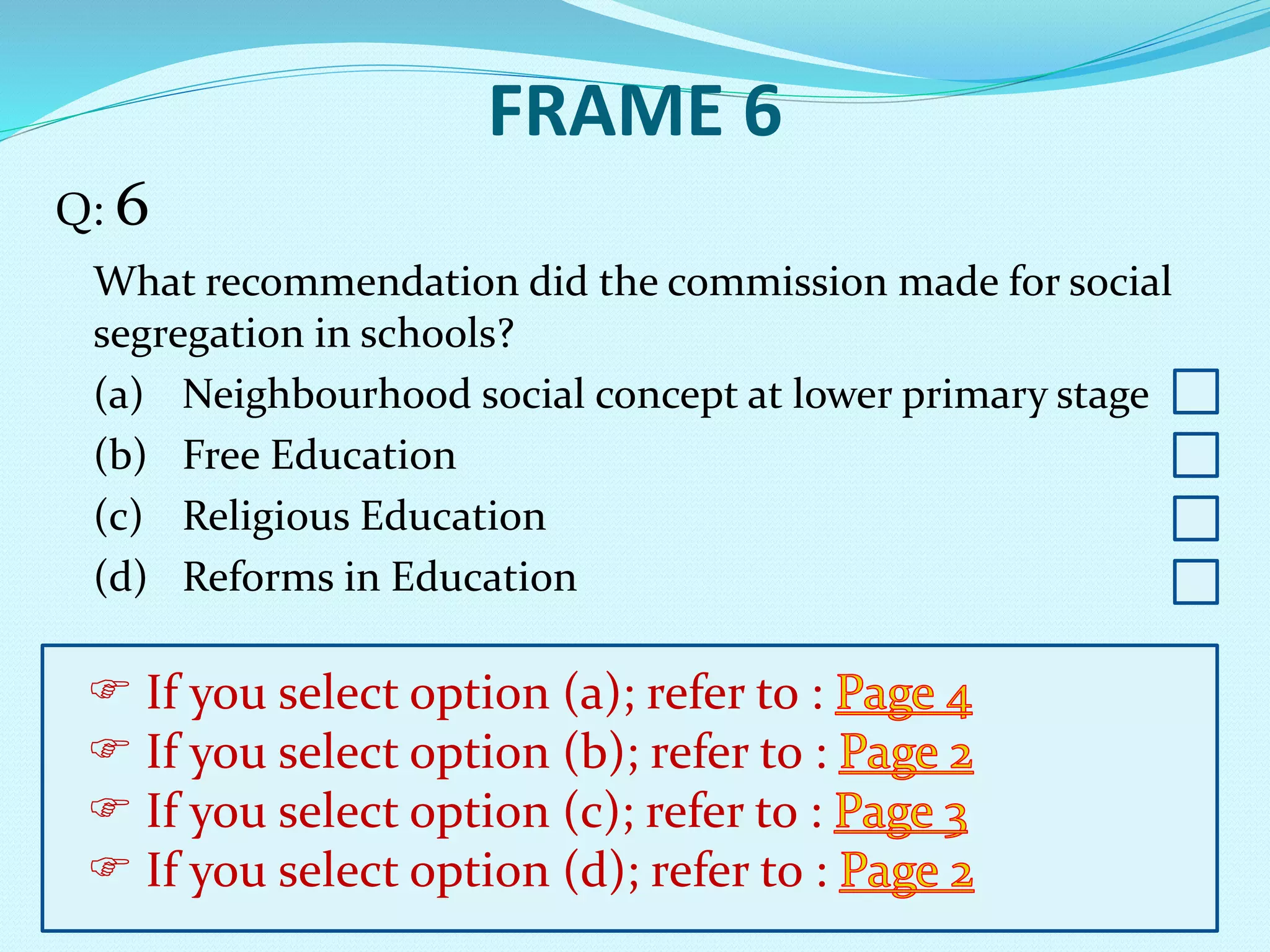 Branching programming(Frames) | PPTX