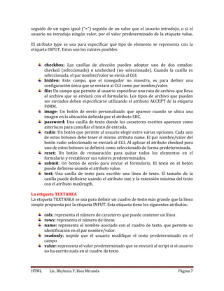 Frames y formularios en html | PDF