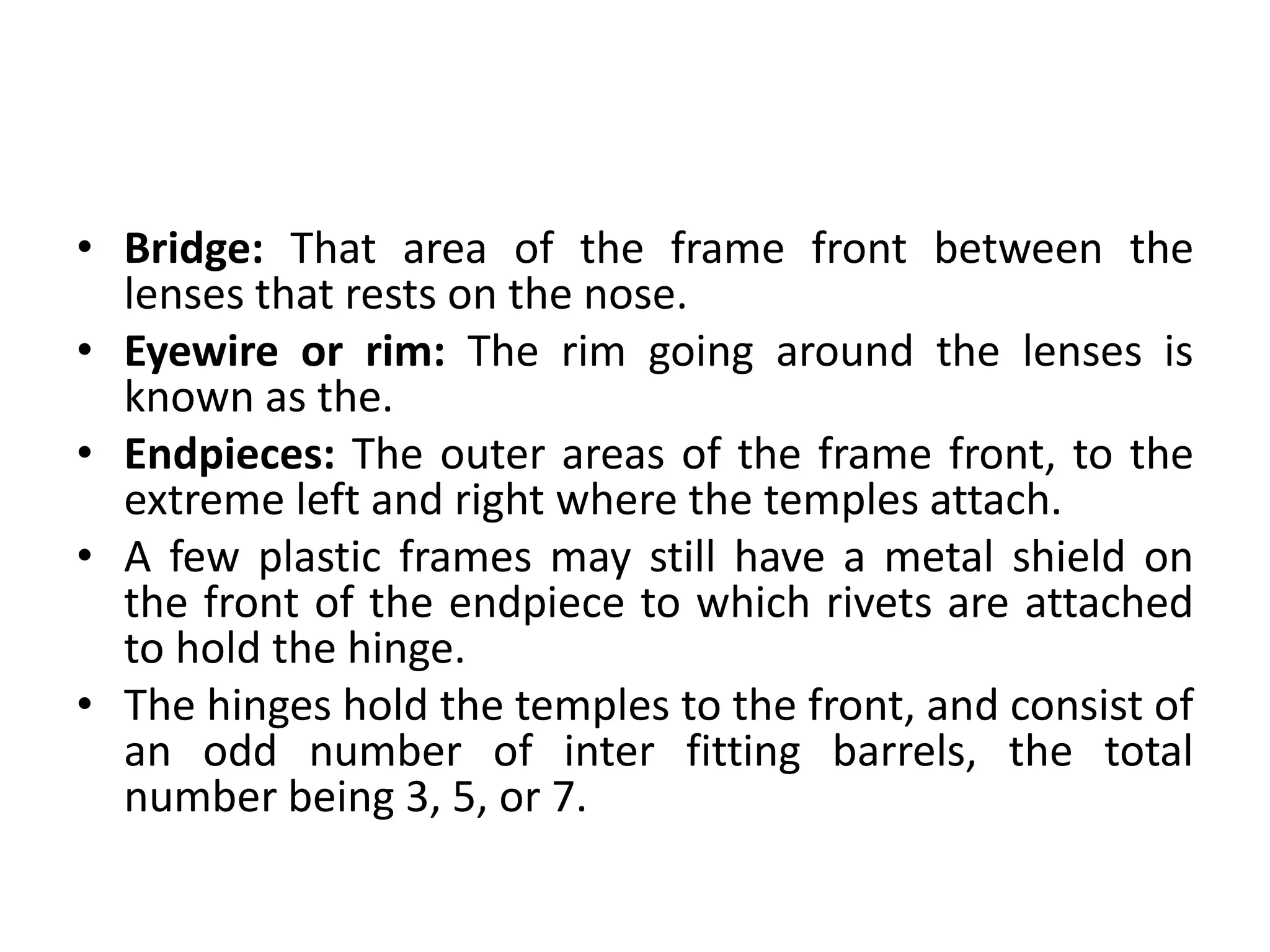 Frame types and parts | PPTX
