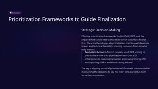 Framework Finalization & Real-Time Use Case in Playwright | PPTX