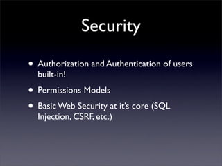 Framework Presentation