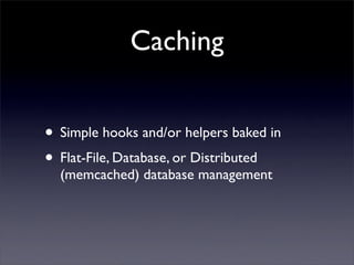 Framework Presentation