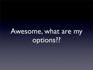 Framework Presentation