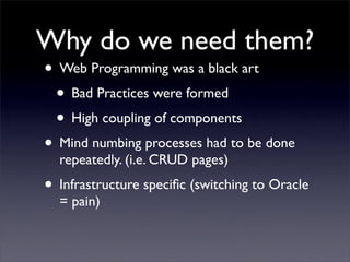 Framework Presentation