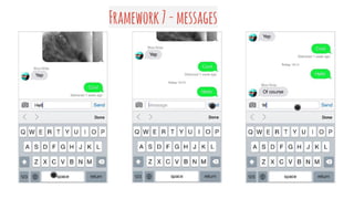 Framework7-messages
 