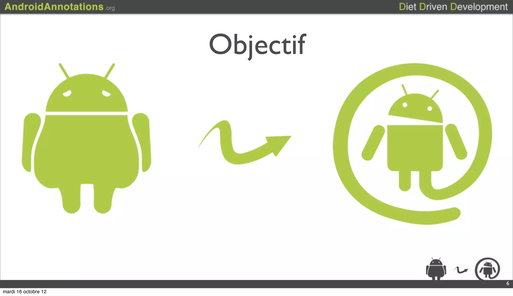 Objectif




                                 6
mardi 16 octobre 12
 