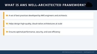 AWS Well-Architected Framework Breakdown (6 Pillars Explained Simply ...