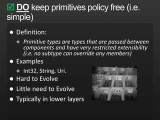 Libraries , Primitives, Abstractions