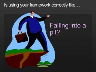 Is using your framework correctly like…Scaling a peak?51