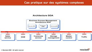© Mesclado 2013 – All rights reserved
Cas pratique sur des systèmes complexes
 