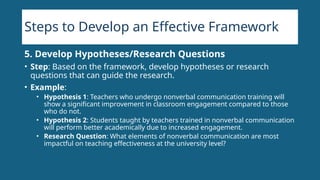 Framework in Research: Basic Introduction | PPTX