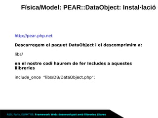 Framework Llibreries Lliures