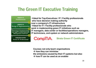 Framework Model For Greening It Green IT Seminar Binus Final | PDF