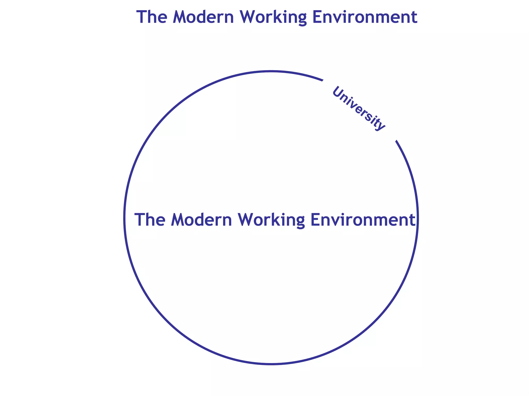 The Modern Working Environment The Modern Working Environment University 