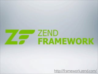 http://framework.zend.com/
 