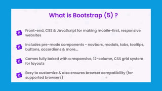 Introduction to web frameworks | PPTX